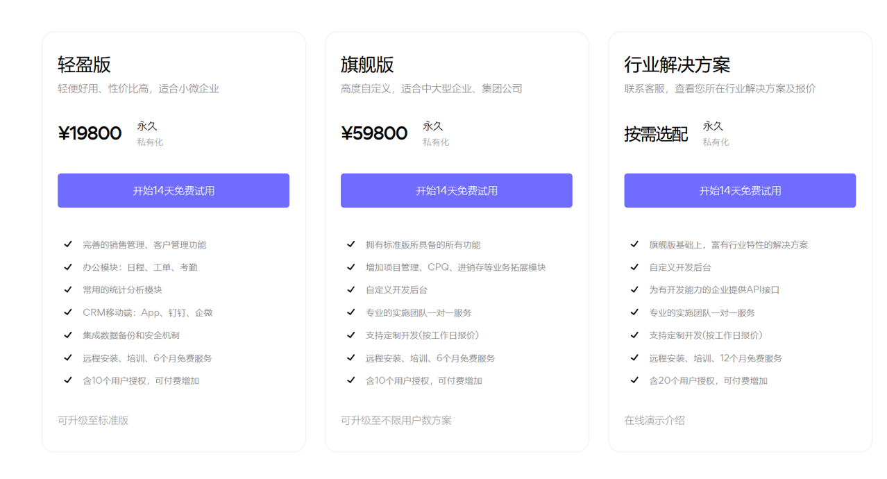 CRM報價