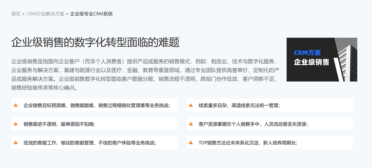 企業(yè)級銷售的數(shù)字化轉(zhuǎn)型